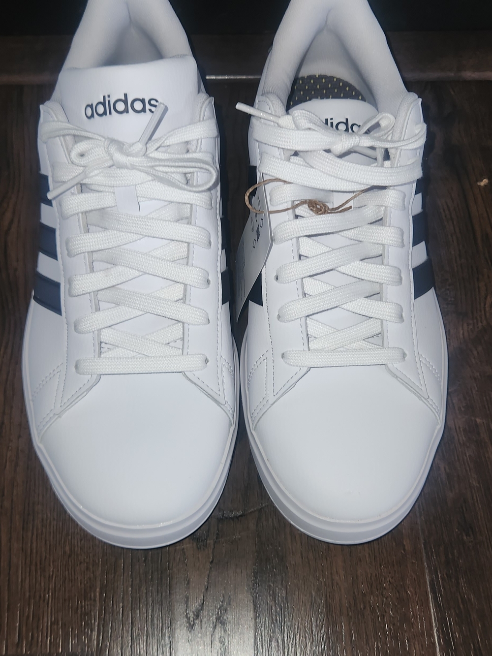 Adidas Court Mens White Sz10